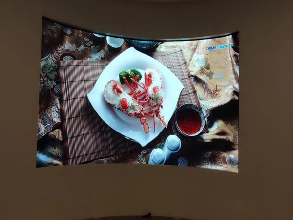 盐亭室内P2.5弧形LED屏